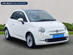 White Used 2024 Fiat 500 Hatchback | £13,899 (Expensive)