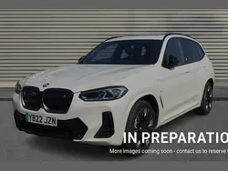 White Used 2022 BMW iX3 M Sport SUV | £30,656 (Fair price)