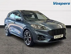 Blue Used 2022 Ford Kuga ST-Line X SUV | £20,900 (A bit pricey)