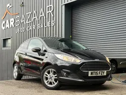 Black Used 2015 Ford Fiesta Zetec Hatchback | £3,292 (Good price)