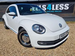 White Used 2014 VW Beetle Design Hatchback | £5,299 (Fair price)