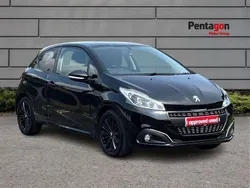Black Used 2018 Peugeot 208 Hatchback | £6,194 (Fair price)