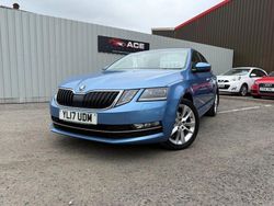 Blue Used 2017 Skoda Octavia SE L Hatchback | £5,495 (Fair price)