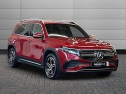 Patagonia red Used 2022 Mercedes EQB350 AMG line SUV | £27,095 (Fair price)