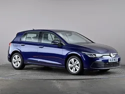 Blue Used 2021 VW Golf VIII Life Hatchback | £11,898 (Fair price)