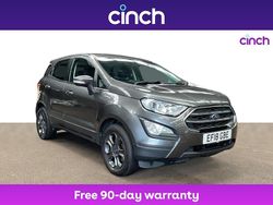 Grey Used 2018 Ford Ecosport Zetec SUV | £8,299 (Fair price)
