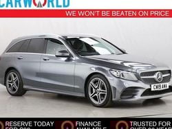 Grey Used 2019 Mercedes C220 AMG Line Premium Estate | £15,643 (Good price)