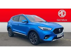 Blue Used 2023 MG ZS Exclusive Sedan | £14,790 (Fair price)