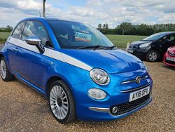 Blue Used 2018 Fiat 500 Mirror Hatchback | £4,995 (A bit pricey)