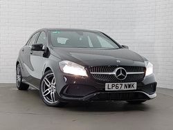 Black Used 2018 Mercedes A180 AMG line Hatchback | £14,298 (Fair price)