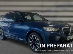 Phytonic blue metallic paint Used 2022 BMW iX3 M Sport SUV | £28,992 (Fair price)