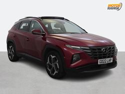 Red Used 2022 Hyundai Tucson Ultimate SUV | £24,195 (Fair price)