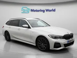 White Used 2020 BMW 320 M Sport Estate | £22,000 (Fair price)