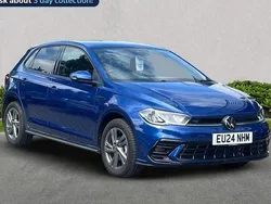 Blue Used 2024 VW Polo R-line Hatchback | £20,912 (Fair price)