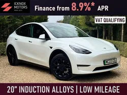 White Used 2022 Tesla Model Y Long Range AWD SUV | £27,695 (Fair price)
