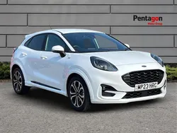 Frozen white premium paint Used 2023 Ford Puma Gen-E ST-Line SUV | £15,495
