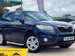 Blue Used 2011 Hyundai Santa Fe Style SUV | £4,350 (Fair price)