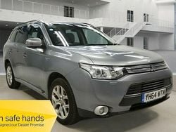 Grey Used 2014 Mitsubishi Outlander P-HEV SUV | £7,495 (Good price)