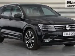 Black Used 2017 VW Tiguan R-line SUV | £19,014 (Good price)
