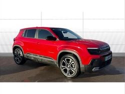 Red Used 2024 Jeep Avenger EV Summit SUV | £18,641 (Fair price)