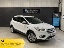 White Used 2017 Ford Kuga Titanium SUV | £8,549 (Fair price)