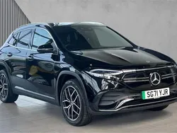 Black Used 2021 Mercedes EQA250 AMG Line Premium SUV | £23,905 (Fair price)