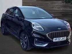 Black Used 2022 Ford Puma ST-Line SUV | £16,916 (Fair price)