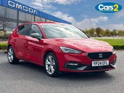 Red Used 2024 Seat Leon FR Hatchback | £18,650 (Fair price)