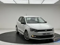 White Used 2015 VW Polo BlueGT Hatchback | £10,249 (Fair price)