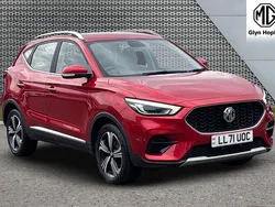 Red Used 2022 MG ZS Excite Sedan | £11,067 (Fair price)