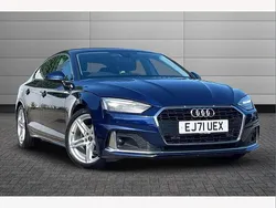 Blue Used 2022 Audi A5 Sportback Sport Hatchback | £21,995 (Good price)