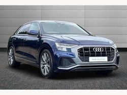 Blue Used 2020 Audi Q8 S-Line SUV | £36,495 (Super price)