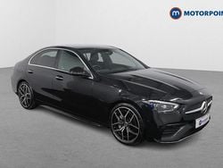 Black Used 2022 Mercedes C300 AMG Line Premium Plus Sedan | £29,899 (Expensive)