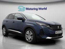Blue Used 2021 Peugeot 3008 Allure Premium Hatchback | £15,800 (Fair price)