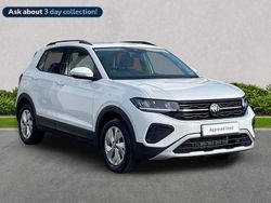 White New 2025 VW T-Cross Life SUV | £27,997 (Expensive)