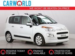 White Used 2013 Citroën C3 Picasso Exclusive MPV | £5,305 (Fair price)