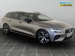 Grey Used 2019 Volvo V60 R-Design Pro Estate | £20,795 (Good price)