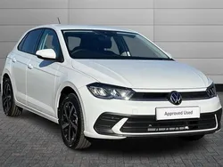 Pure white New 2025 VW Polo Match Hatchback | £20,995 (Fair price)