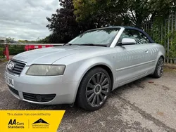 Silver Used 2003 Audi A4 Cabriolet Sport Cabriolet | £2,695