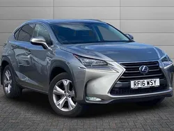 Silver Used 2016 Lexus NX300h SUV | £17,899 (A bit pricey)