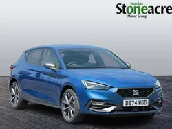Blue New 2025 Seat Leon FR Sport Hatchback | £33,995