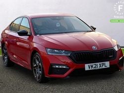 Red Used 2021 Skoda Octavia vRS Hatchback | £20,799 (Fair price)