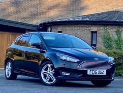 Black Used 2016 Ford Focus Zetec Hatchback | £3,990 (Fair price)