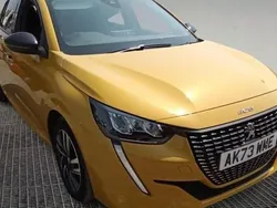 Yellow Used 2023 Peugeot 208 Allure+ Hatchback | £12,999 (Fair price)