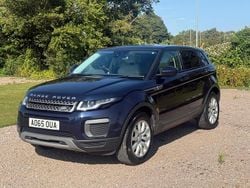 Blue Used 2015 Land Rover Range Rover evoque SE SUV | £5,995 (Fair price)