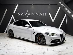 White Used 2018 Alfa Romeo Giulia Saloon Quadrifoglio Sedan | £38,750 (Fair price)