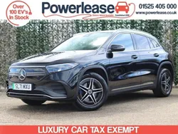 Black Used 2022 Mercedes EQA250 AMG line SUV | £17,289 (Fair price)