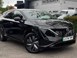 Black Used 2024 Nissan Ariya Advance SUV | £28,590 (Fair price)