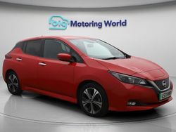 Red Used 2021 Nissan Leaf N-Connecta Hatchback | £7,800 (Fair price)