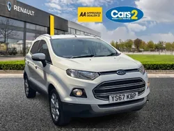 White Used 2017 Ford Ecosport Titanium SUV | £8,395 (A bit pricey)